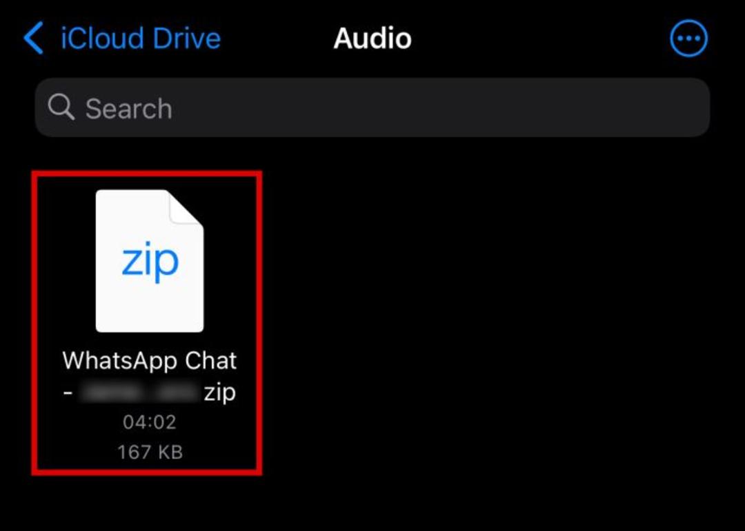 ۷-خیره ویس و فایل‌های صوتی واتساپ با تابع Export Chat