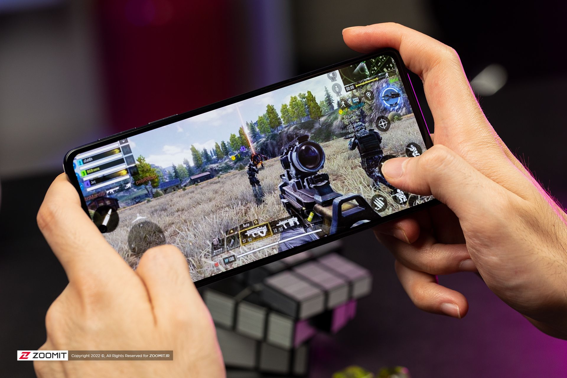 گیمینگ در گوشی موتورولا اج ۳۰ پرو