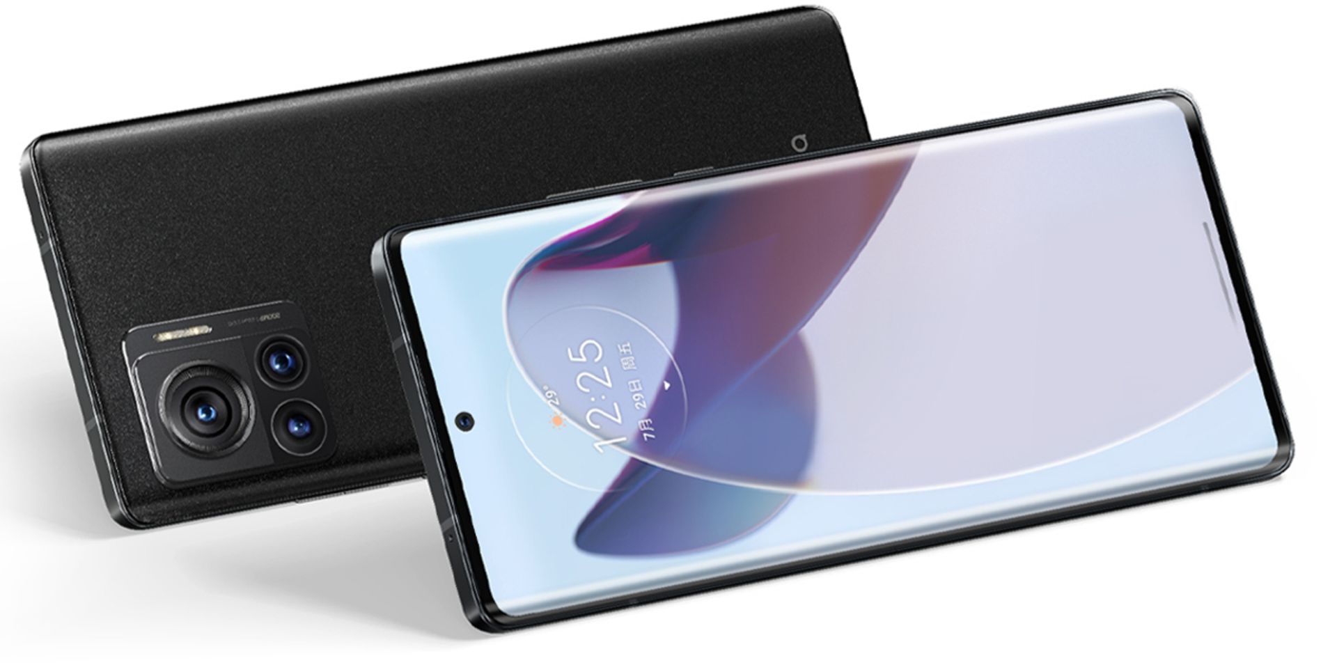 موتورولا ایکس 30 پرو X30 Pro مدل مشکی نمایشگر و پنل پشتی