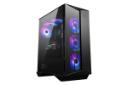 نمای نیم رخ جلو و سمت چپ کیس کامپیوتر ام اس آی MPG GUNGNIR 110R