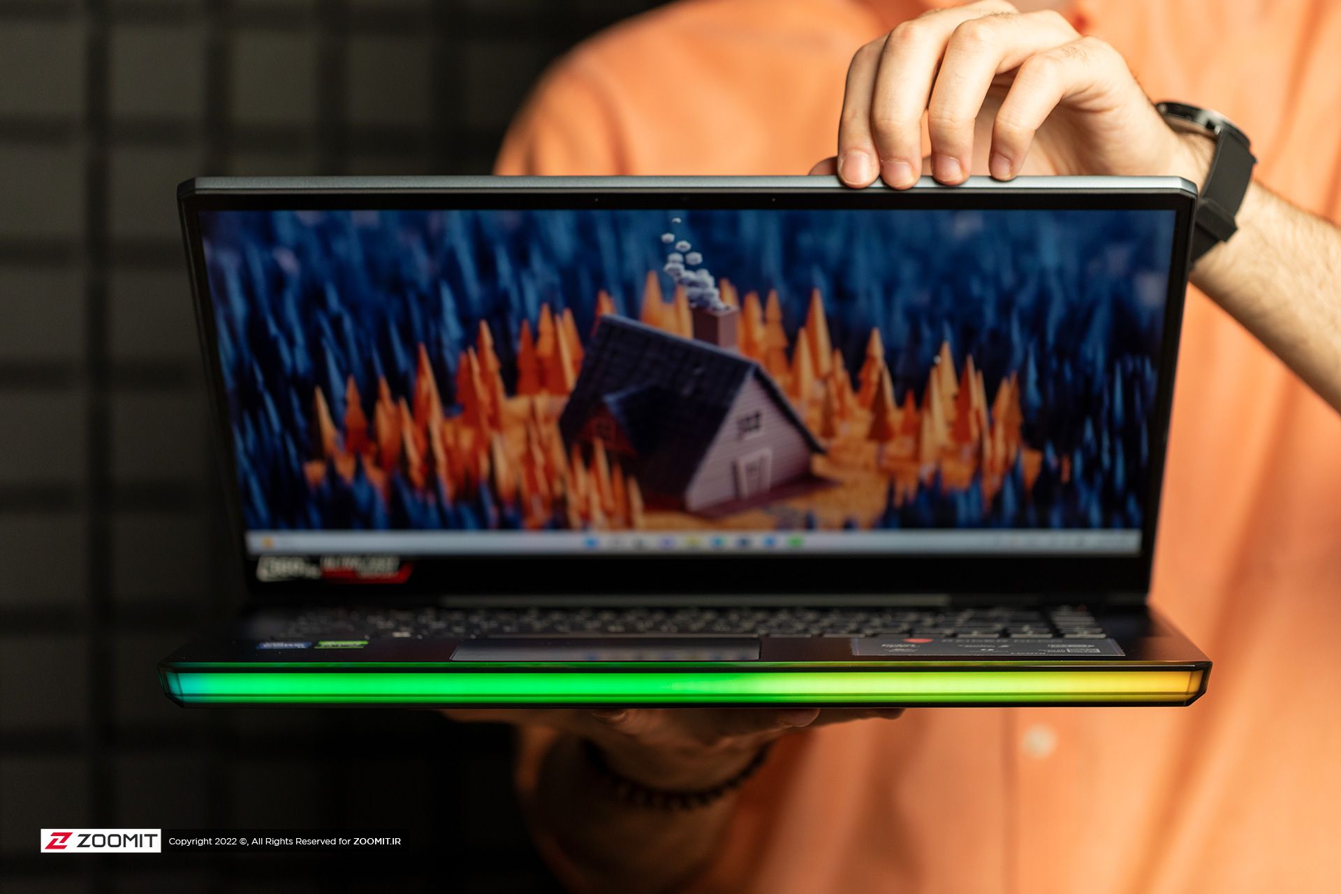 نوار نورپردازی ام‌اس‌آی Raider GE66