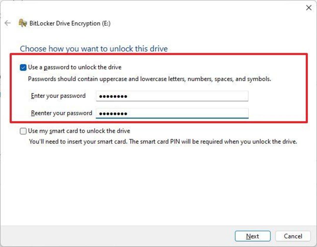 ۴-رمزگذاری درایو مجازی با BitLocker در ویندوز 11