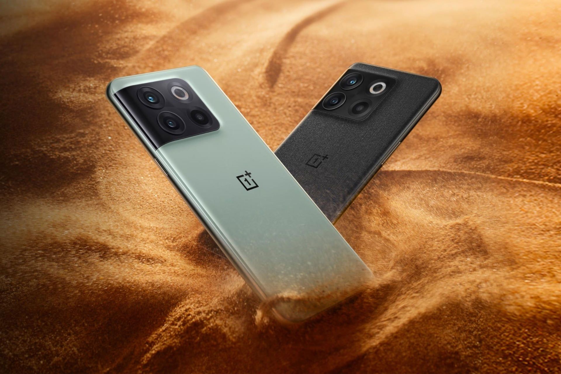 مدل سبز و مشکی وان پلاس ایس پرو OnePlus Ace Pro در شن