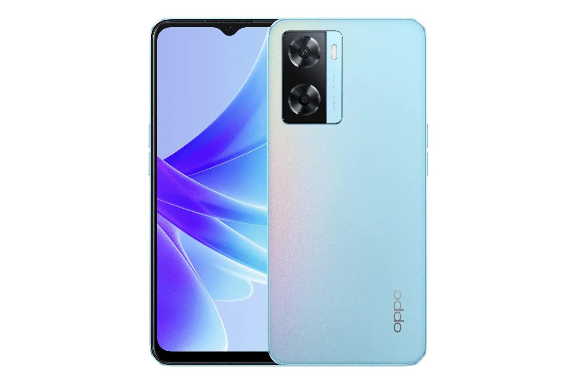 گوشی موبایل اوپو Oppo A77 4G آبی آسمانی