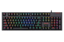 نمای روبرو کیبورد ردراگون AMSA K592 PRO RGB