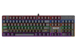 نمای روبرو کیبورد ردراگون K608 Valheim Rainbow