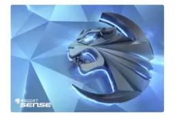 نمای روبروی ماوس پد روکات Sense Kinetic