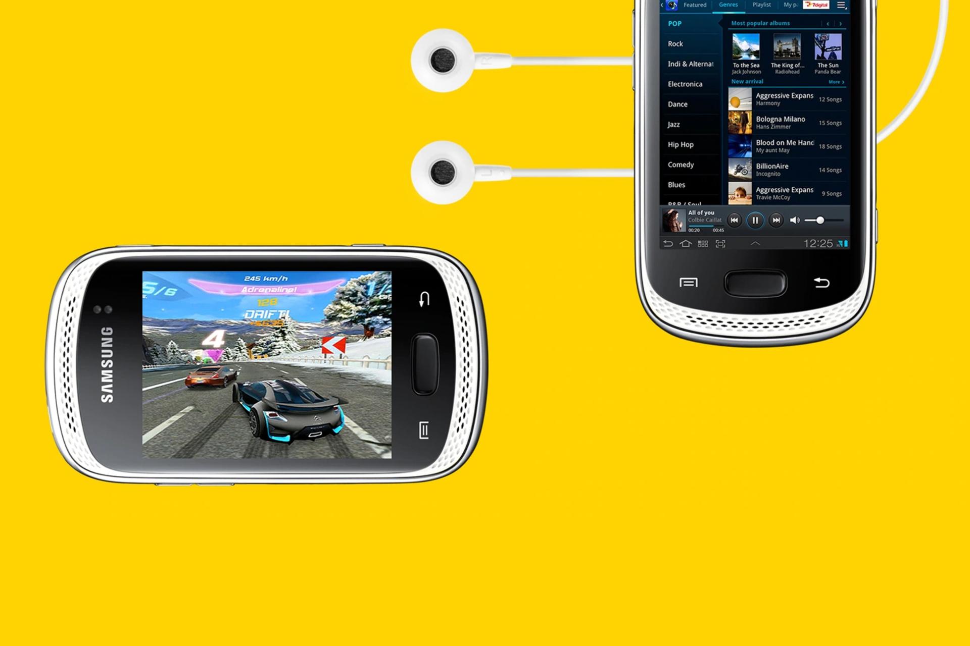 امکانات گلکسی Music سامسونگ Samsung Galaxy Music S6010