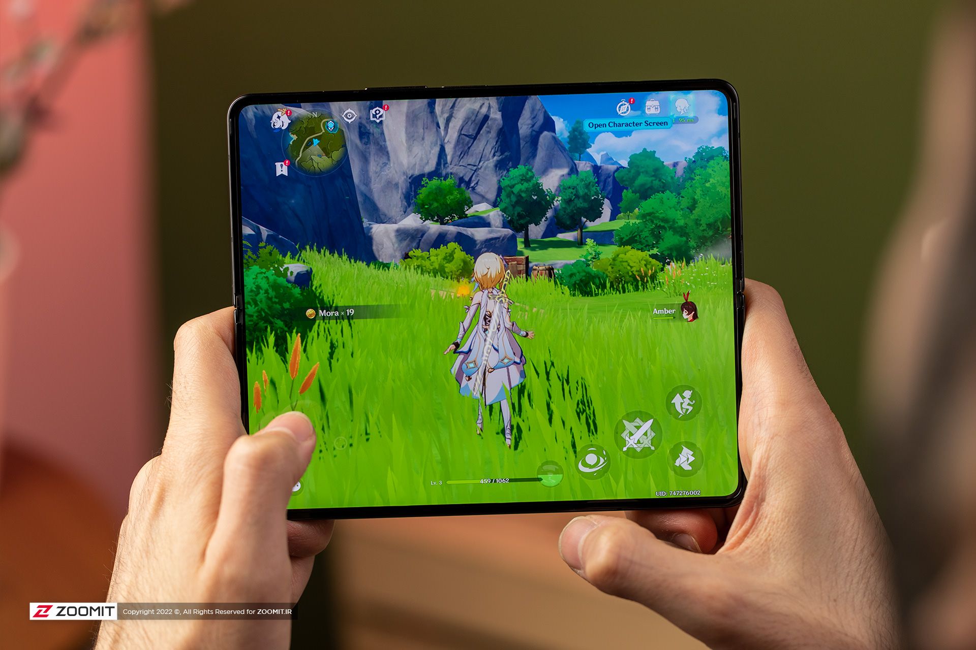 بازی با گلکسی زد فولد ۴