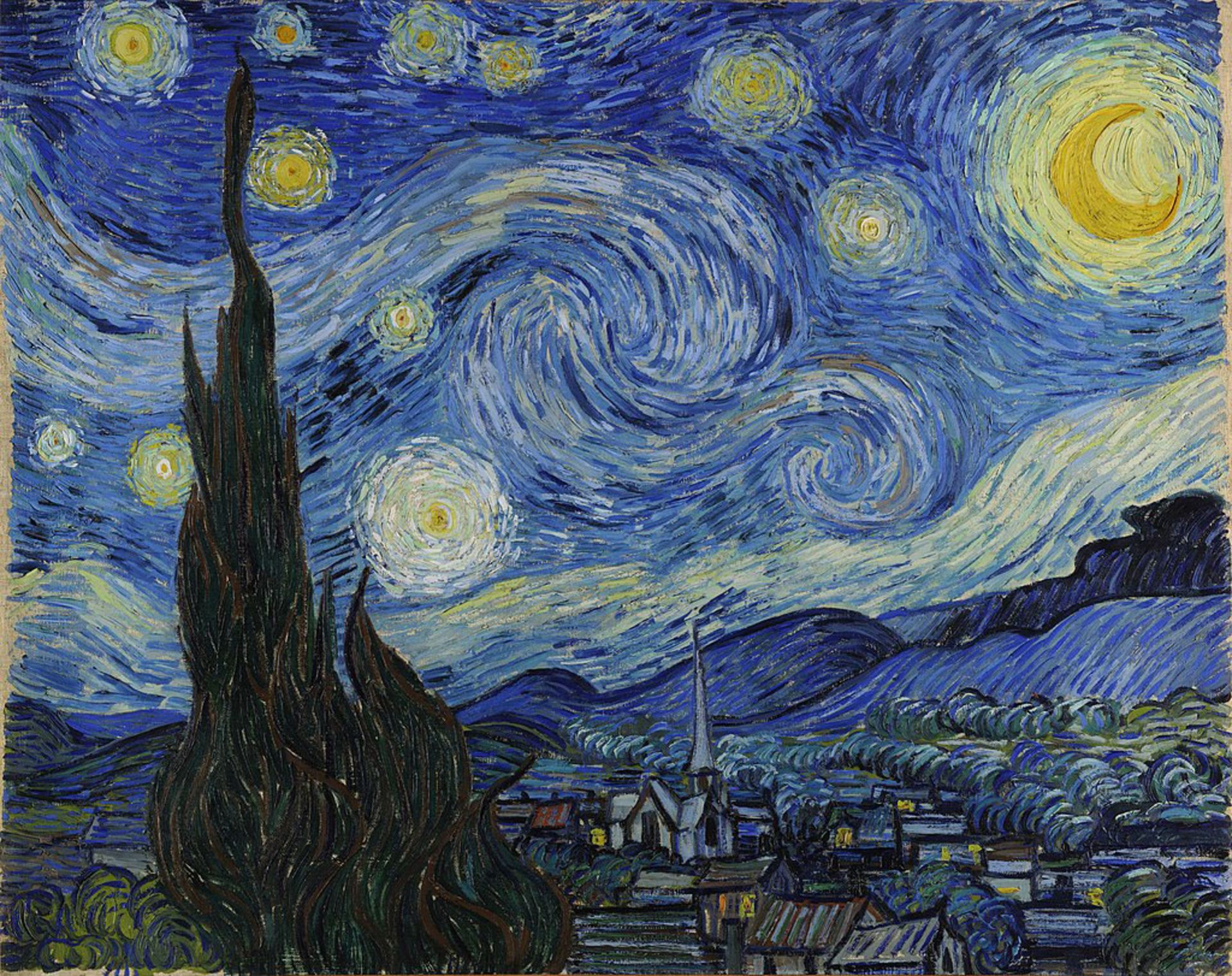 The planet Venus and Van Gogh's painting