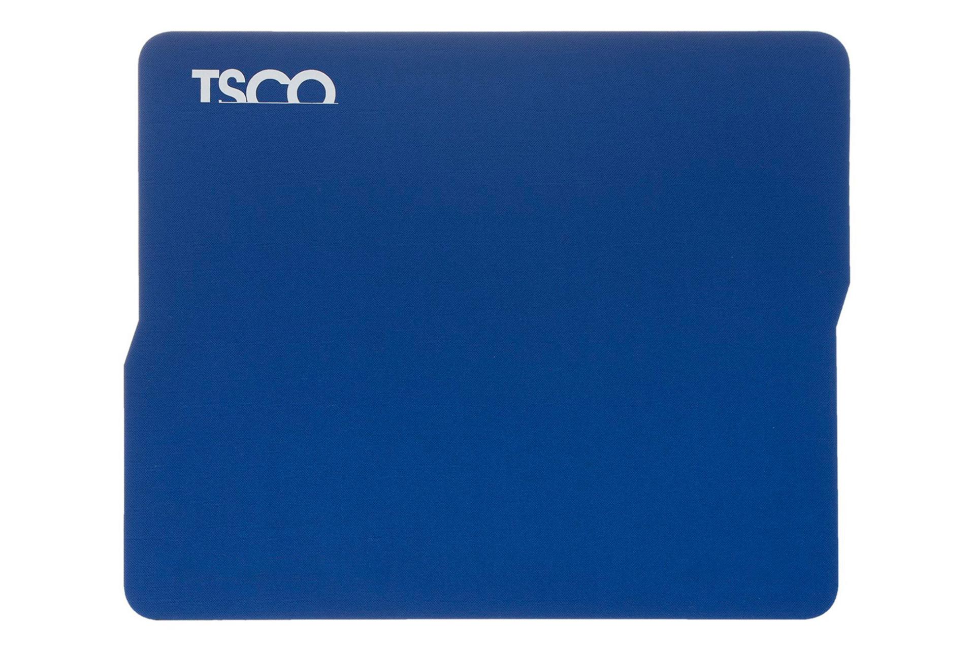 نمای جلوی رنگ آبی ماوس پد تسکو TMO 23