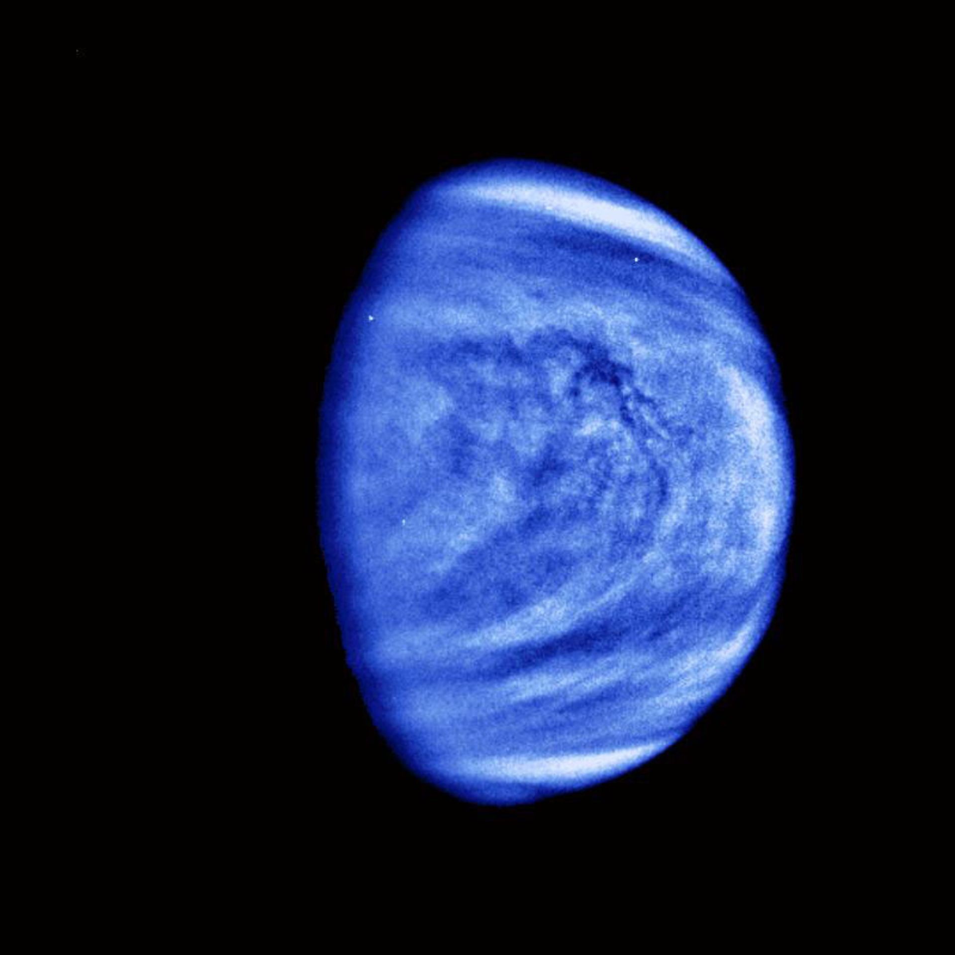 Cloud patterns of Venus as seen by the Galileo spacecraft