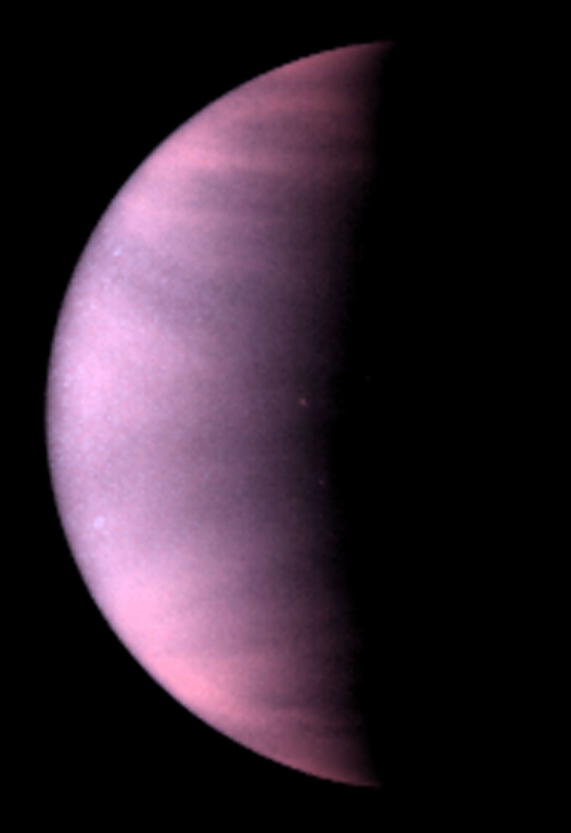 Hubble image of the clouds of Venus