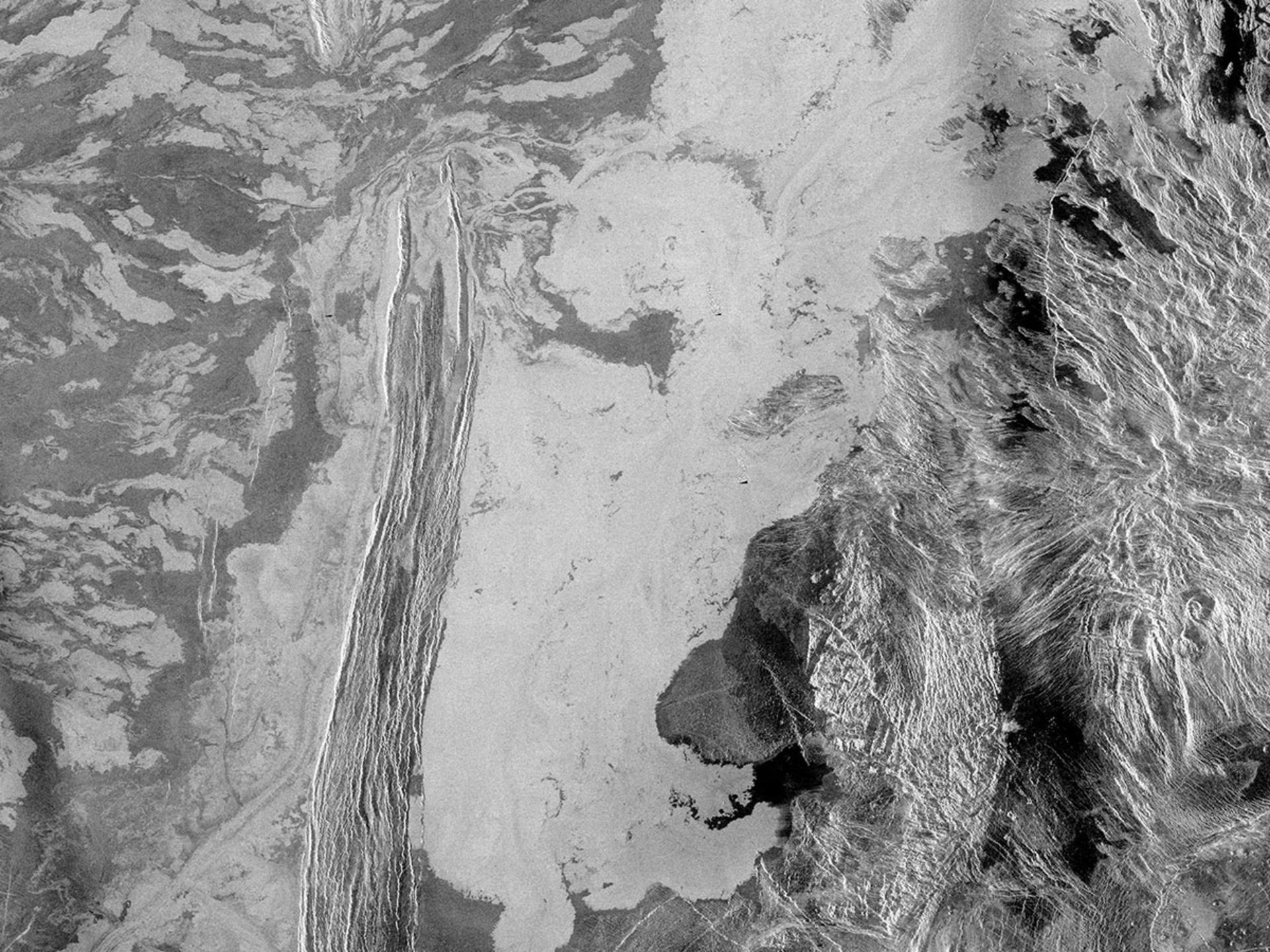 Lava flows of Venus