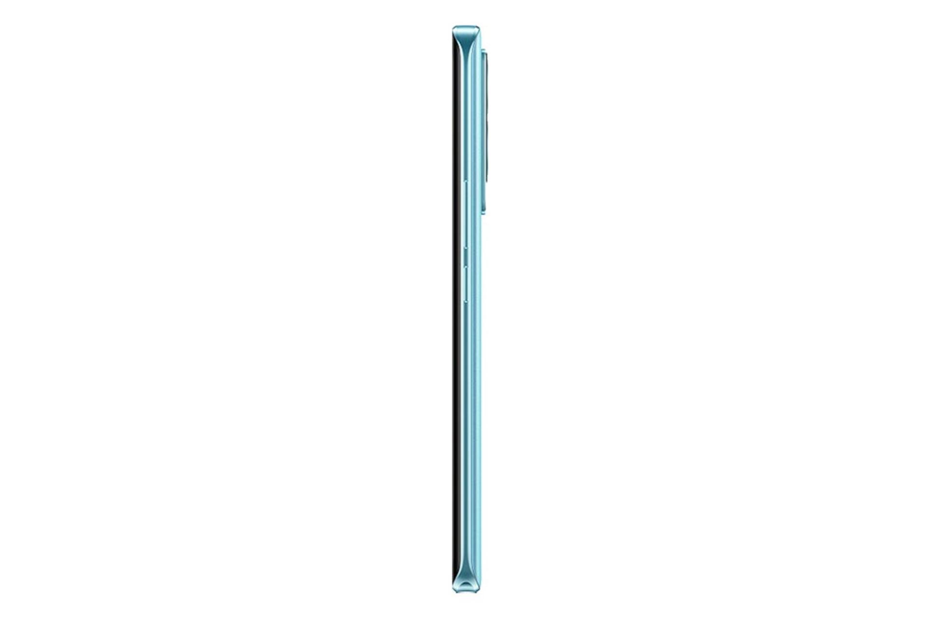 نمای جانبی گوشی موبایل ویوو vivo V25 Pro آبی