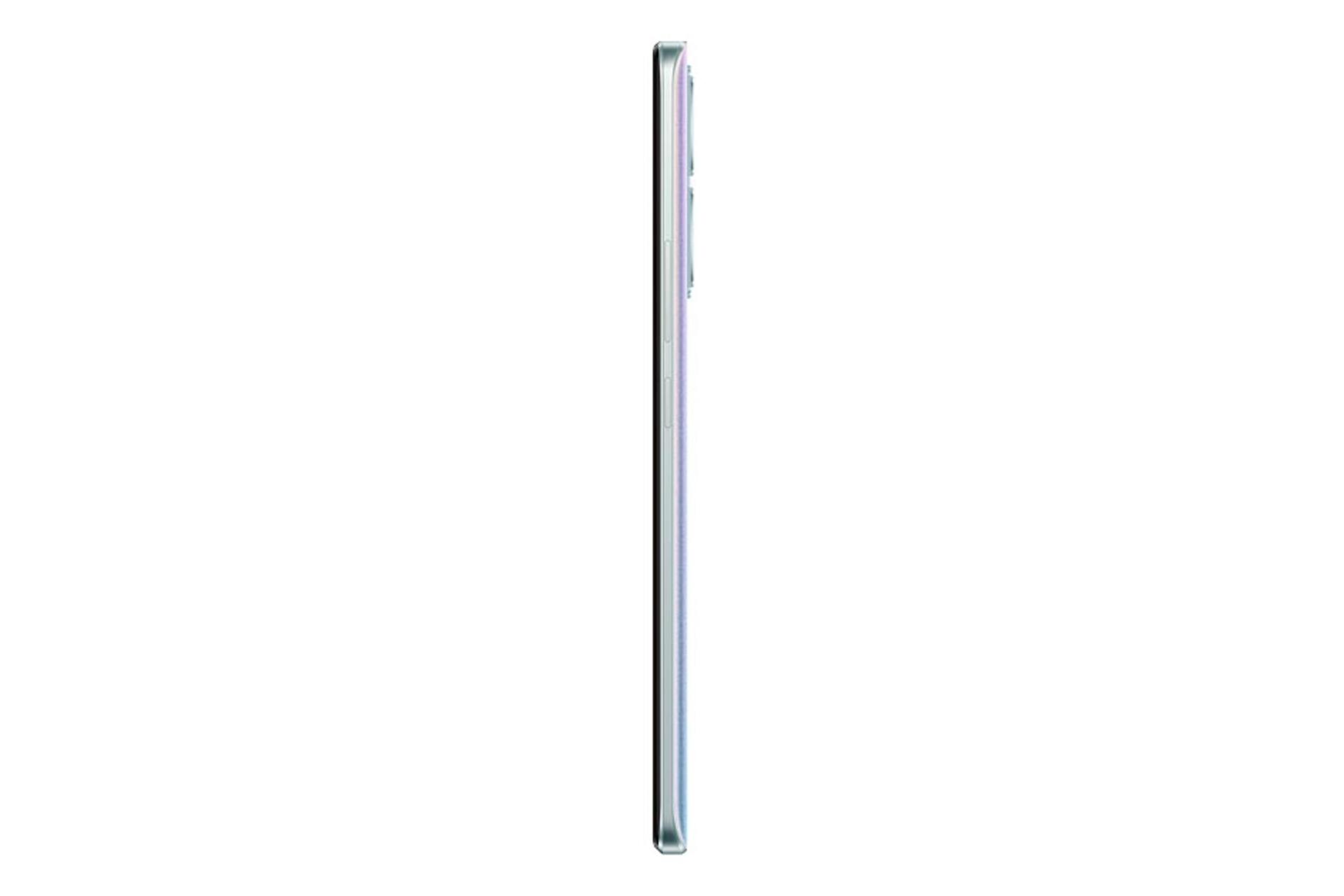 نمای جانبی گوشی موبایل ویوو vivo Y55 آبی