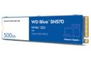 نمای جانبی SSD وسترن دیجیتال Blue SN570 NVMe M.2 ظرفیت 500 گیگابایت