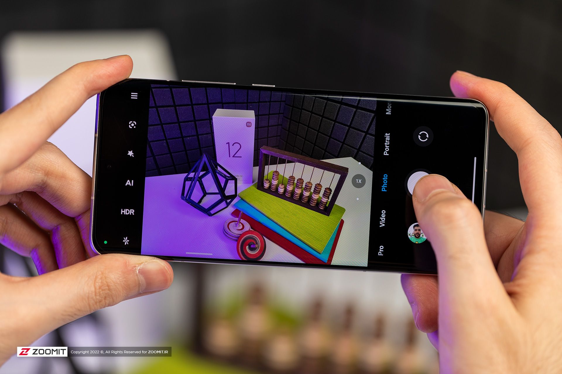 نرم‌افزار دوربین شیائومی ۱۲