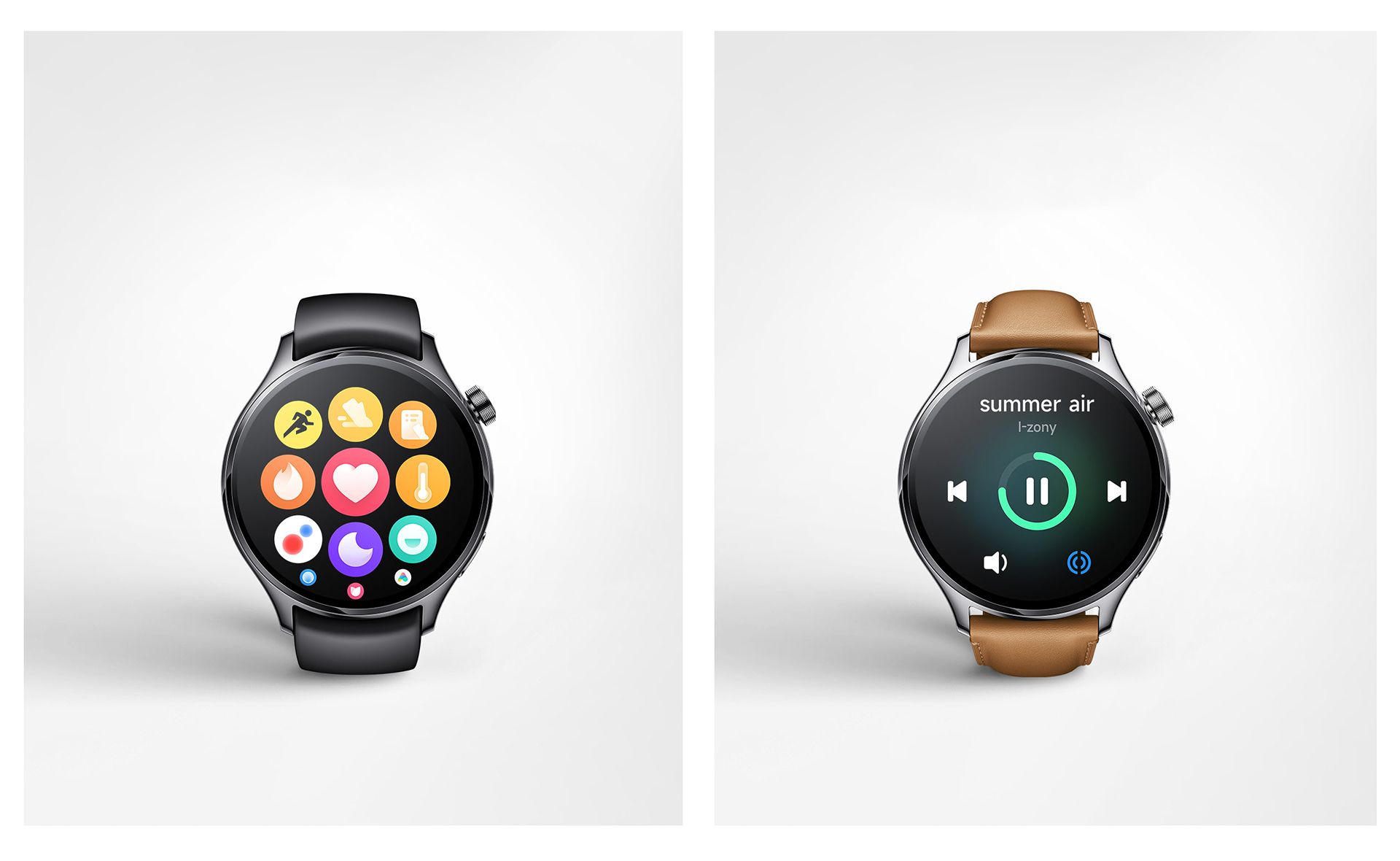 شیائومی واچ اس ۱ پرو با بند چرمی و پلاستیکی