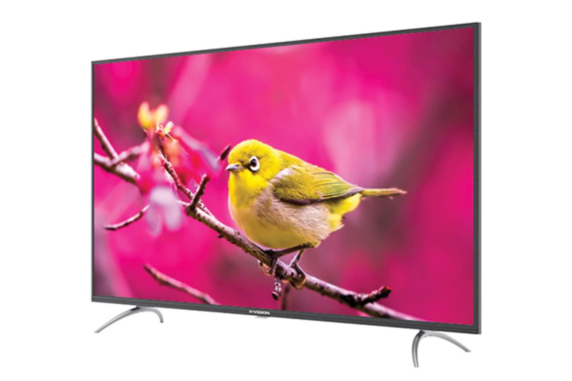 نمای نیمرخ راست تلویزیون ایکس ویژن 55XTU775