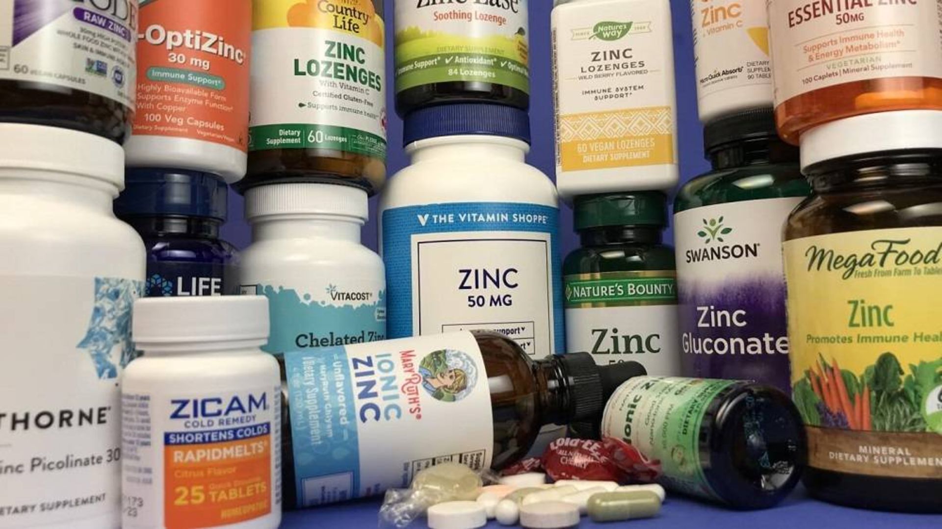 مکمل های روی یا زینک / Zinc Supplements