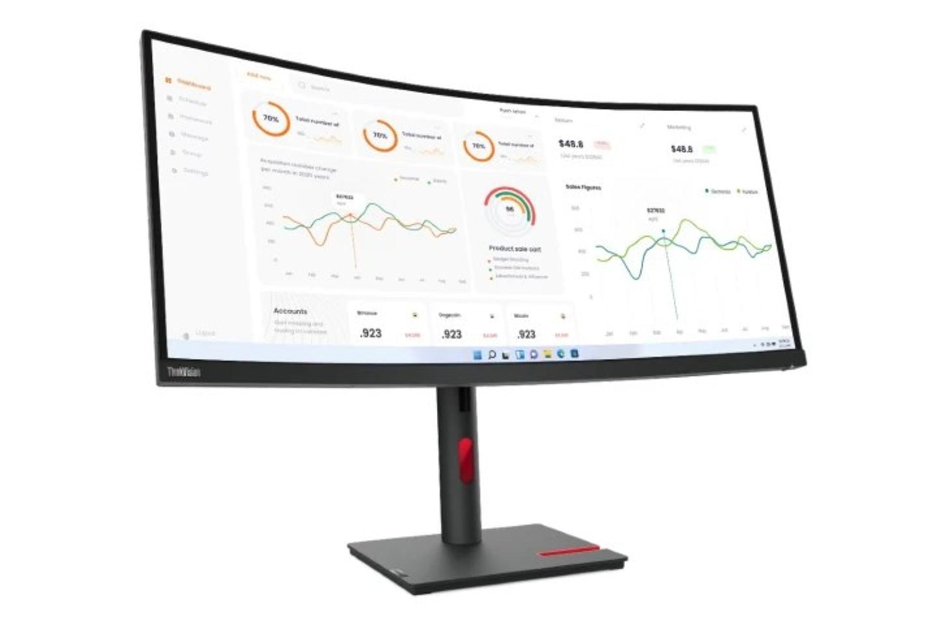 مانیتور لنوو ThinkVision T34w-30