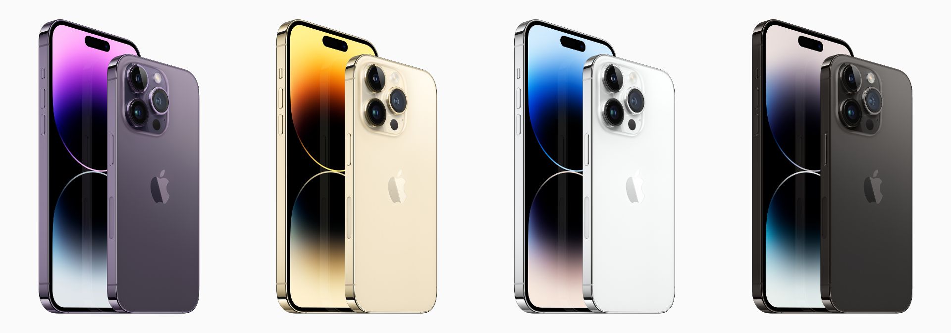 رنگ بندی آیفون ۱۴ پرو مکس اپل و iPhone 14 Pro
