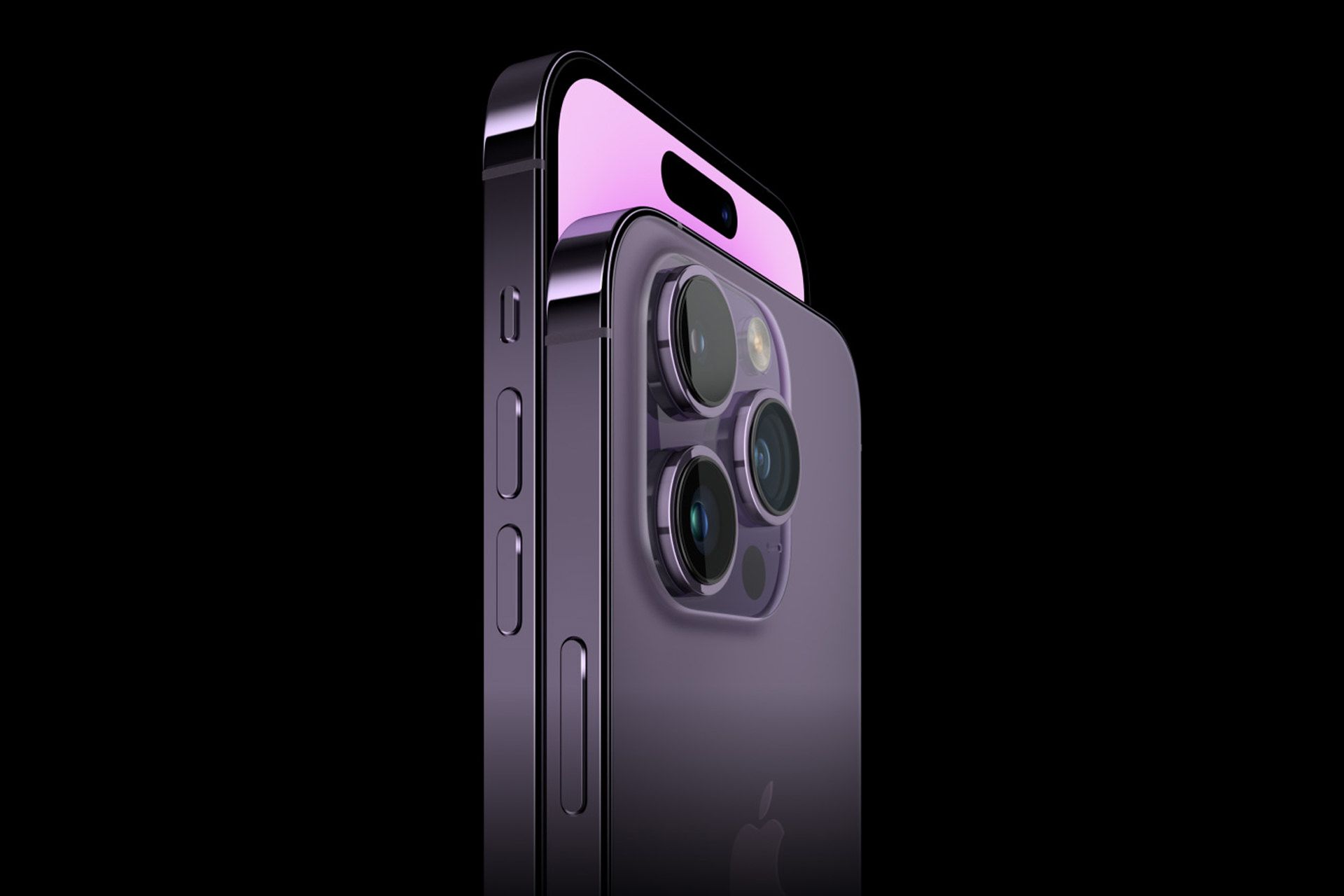 مدل ارغوانی بنفش آیفون ۱۴ پرو مکس اپل و iPhone 14 Pro