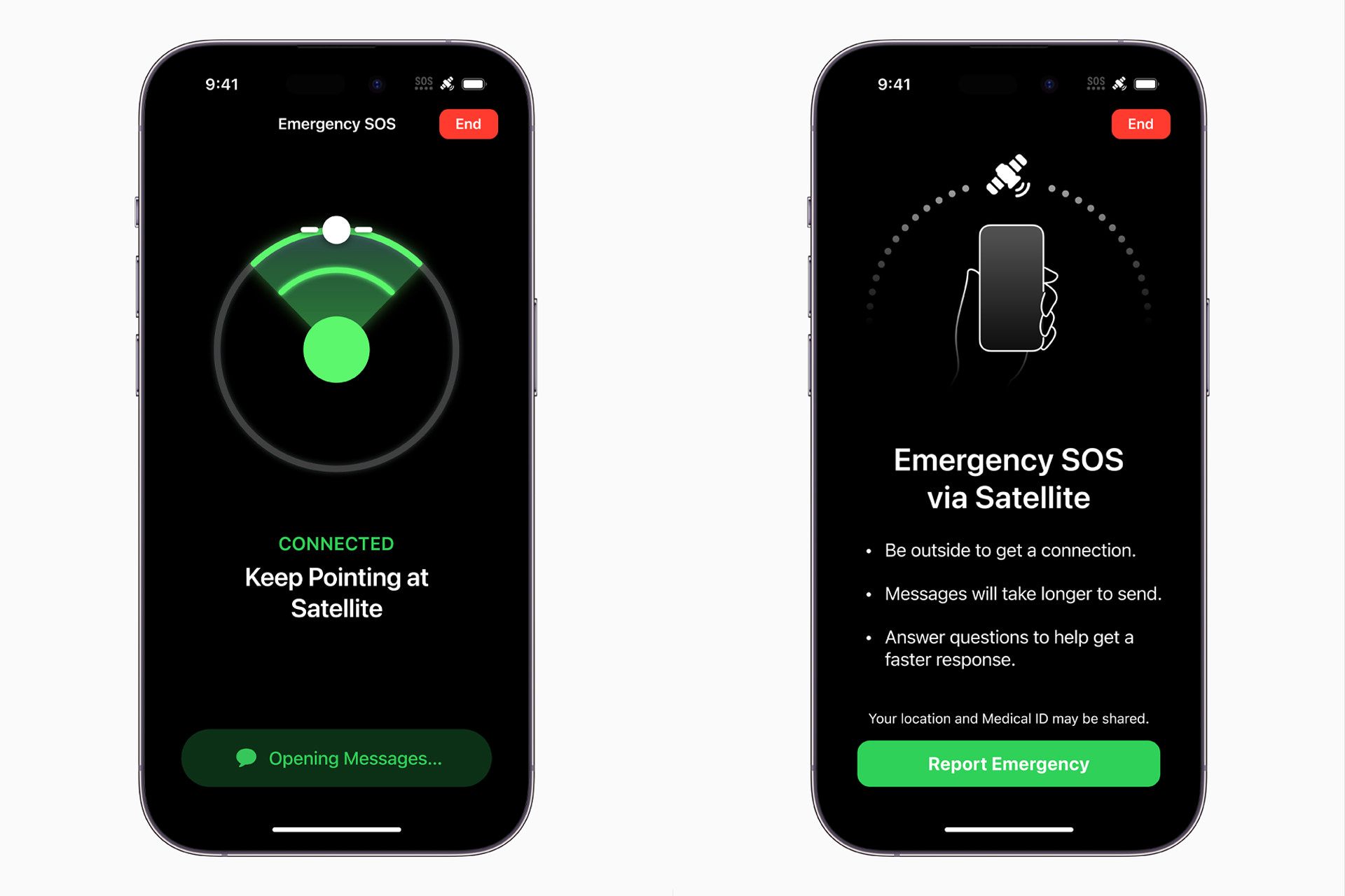 قابلیت ارتباط ماهواره ای در آیفون ۱۴ پرو مکس اپل و iPhone 14 Pro