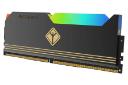 نمای جلوی رم ازگارد Aesir ظرفیت 32 گیگابایت (2x16) از نوع DDR5-4800 به همراه نورپردازی RGB