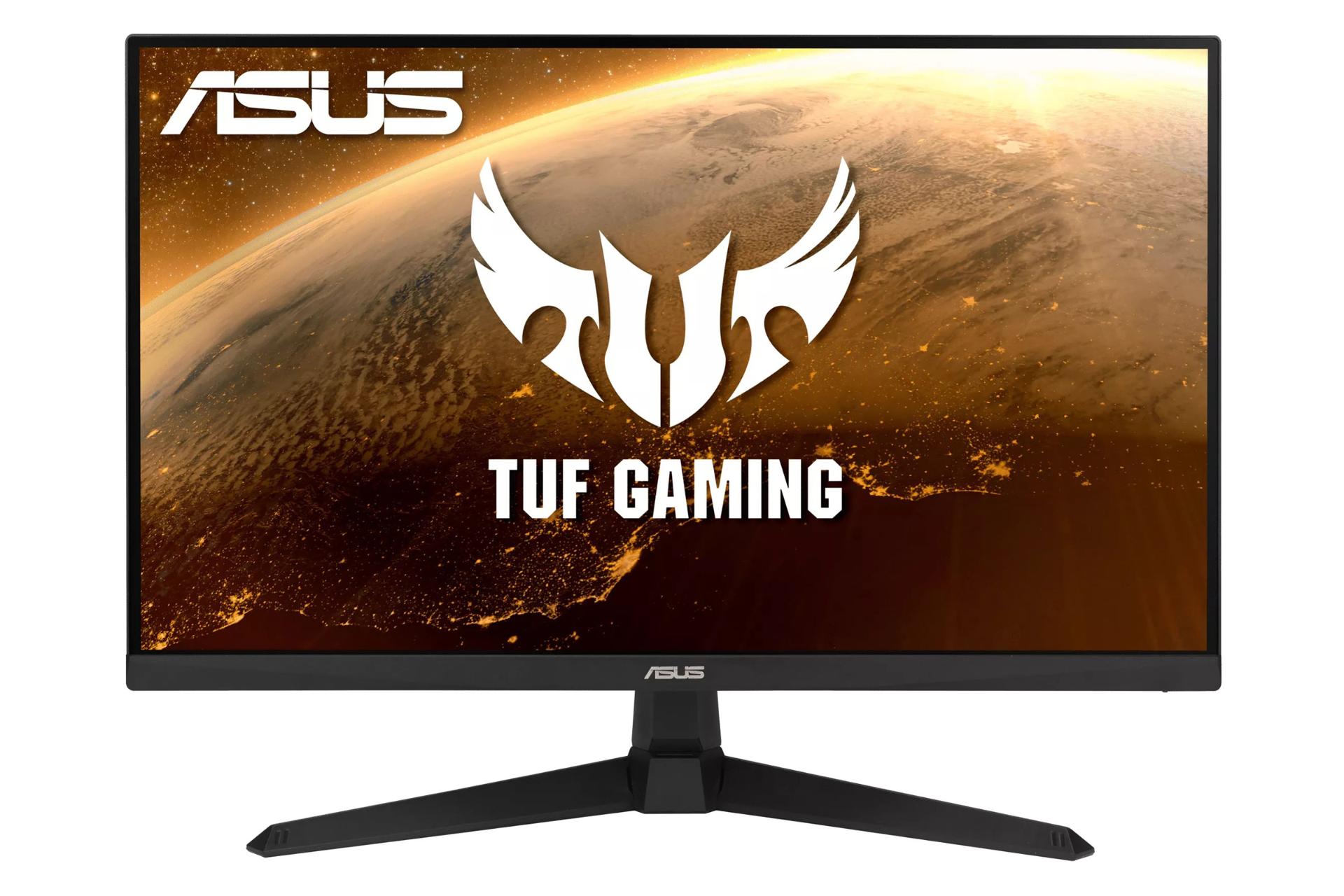 نمای جلوی مانیتور ایسوس 27 اینچ مدل TUF Gaming VG277Q1A 