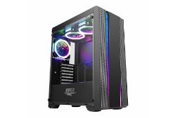 نمای نیم رخ جلو و سمت چپ کیس کامپیوتر اوست GT-AV04-BG