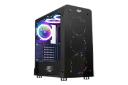 نمای نیم رخ جلو و سمت چپ کیس کامپیوتر اوست GT-AV07-BG