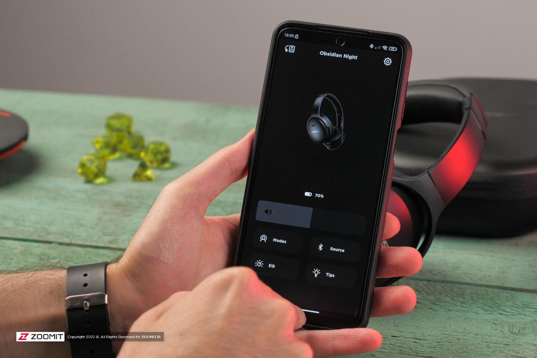 اپلیکیشن هدفون بوز QC45