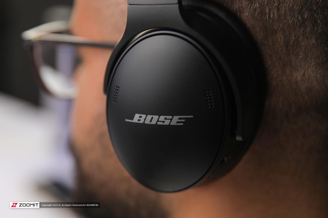 هدفون QC45 روی سر