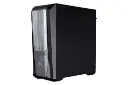 نمای نیم رخ جلو و سمت راست کیس کامپیوتر کولر مستر MASTERBOX 500 
