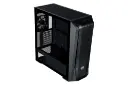 نمای نیم رخ جلو، بالا و سمت چپ کیس کامپیوتر کولر مستر MASTERBOX 500 
