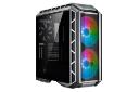 نمای نیم رخ جلو و سمت چپ کیس کامپیوتر کولر مستر MASTERCASE H500P MESH ARGB