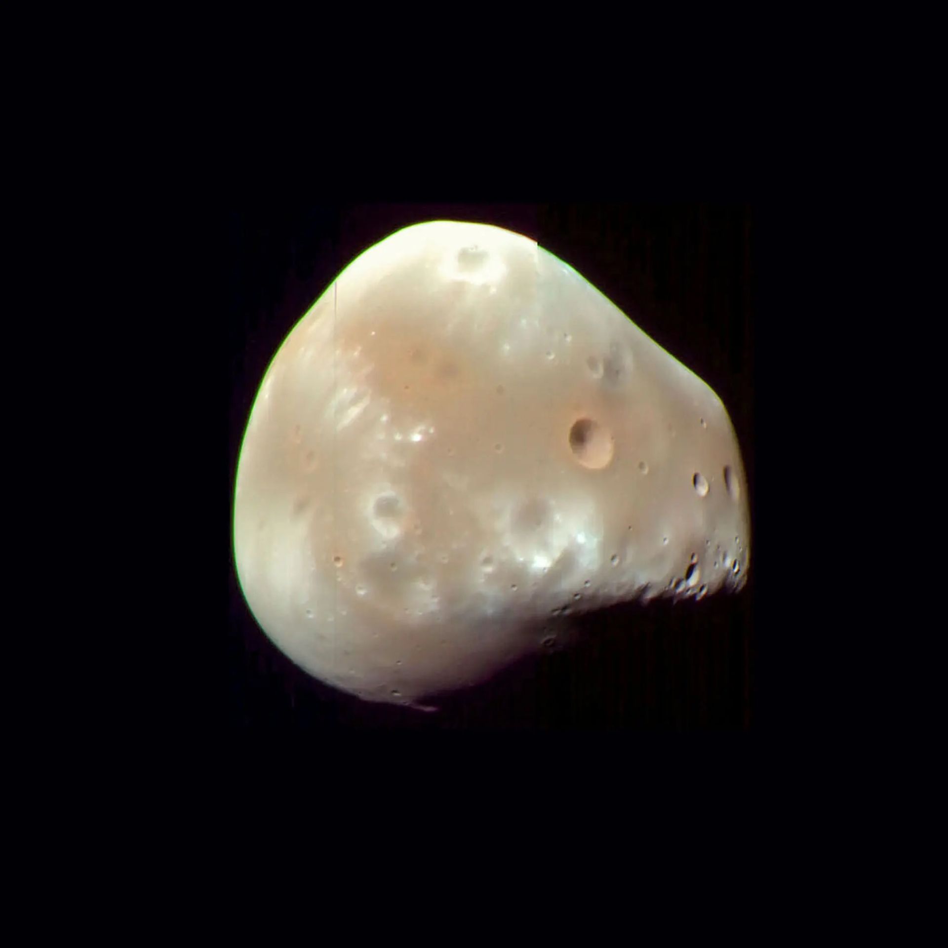 Deimos, the moon of Mars