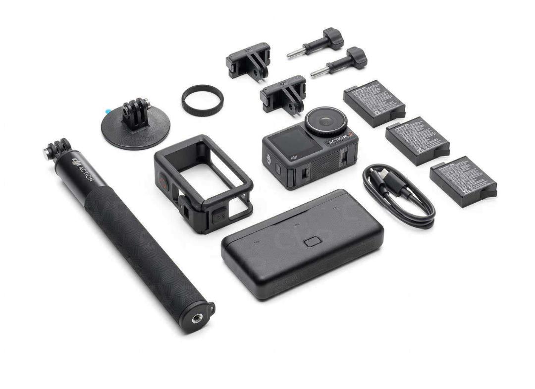 دوربین DJI Osmo Action 3 با تجهیزات Adventure