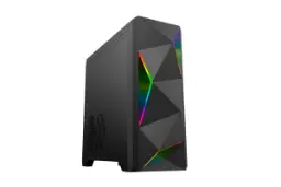 نمای نیم رخ جلو و سمت چپ کیس کامپیوتر گیم مکس Ares 6830