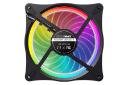 نمای پشت فن کیس گیم مکس RL300 RGB