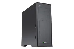 نمای نیم رخ جلو و سمت چپ کیس کامپیوتر گیم مکس Titan Silent