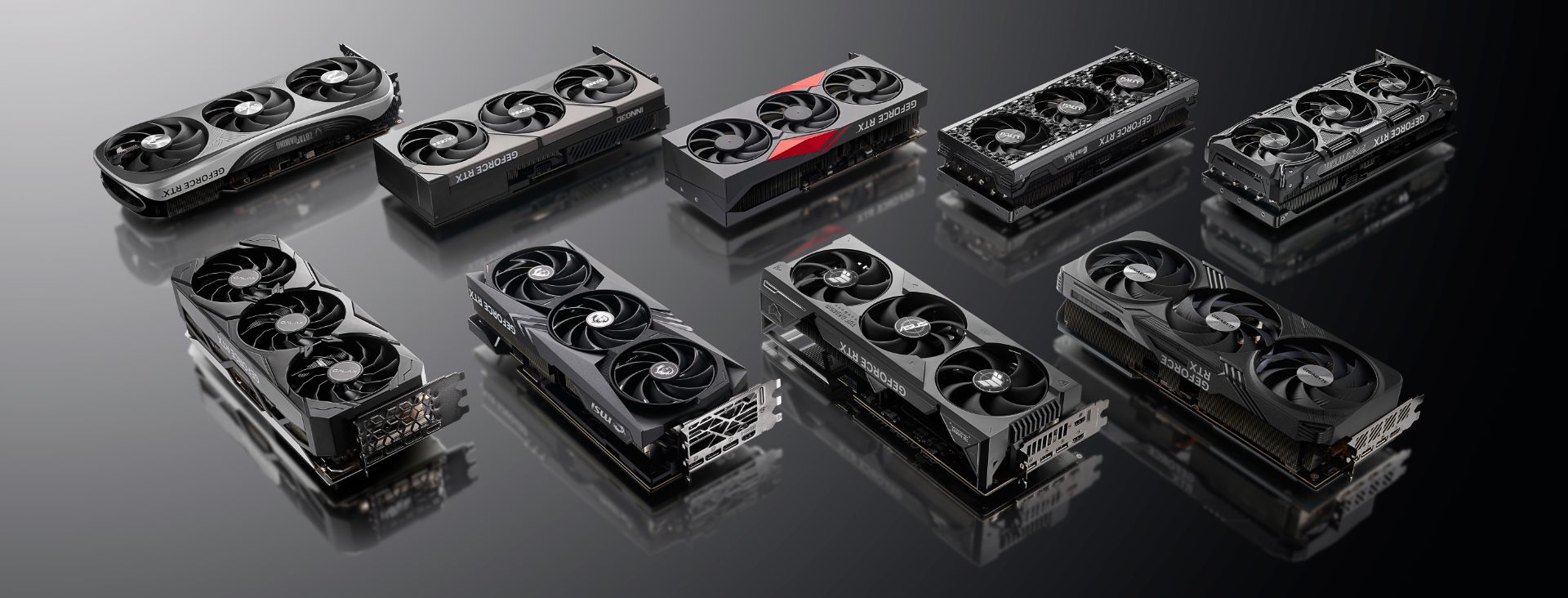 مدل سفارشی گرافیک RTX 4090 و RTX 4080 انویدیا