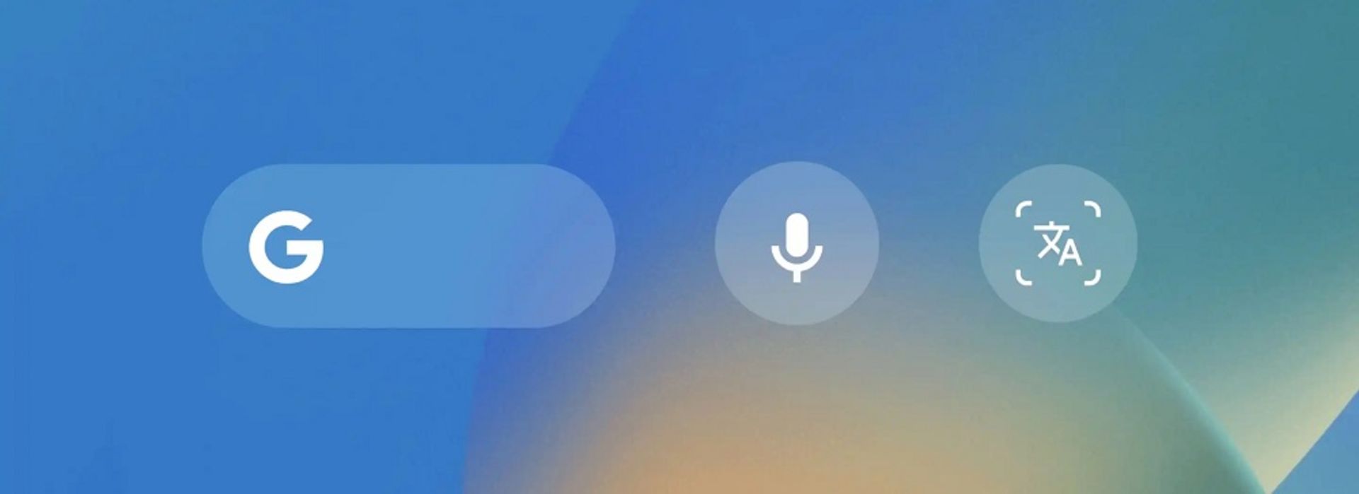 ویجت گوگل برای iOS 16