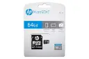جعبه کارت حافظه اچ پی microSDXC با ظرفیت 64 گیگابایت مدل MX210 کلاس 10