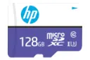 نمای روبرو کارت حافظه اچ پی microSDXC با ظرفیت 128 گیگابایت مدل MX330 کلاس 10