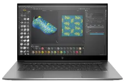 نمای روبرو لپ تاپ ZBook Studio G7 اچ پی
