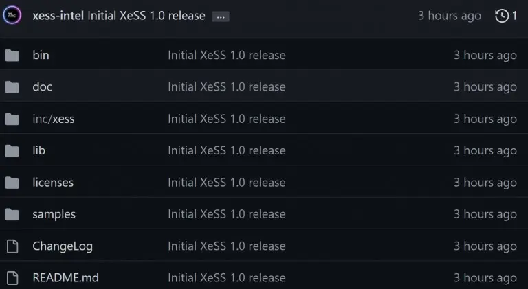 intel-xess-github