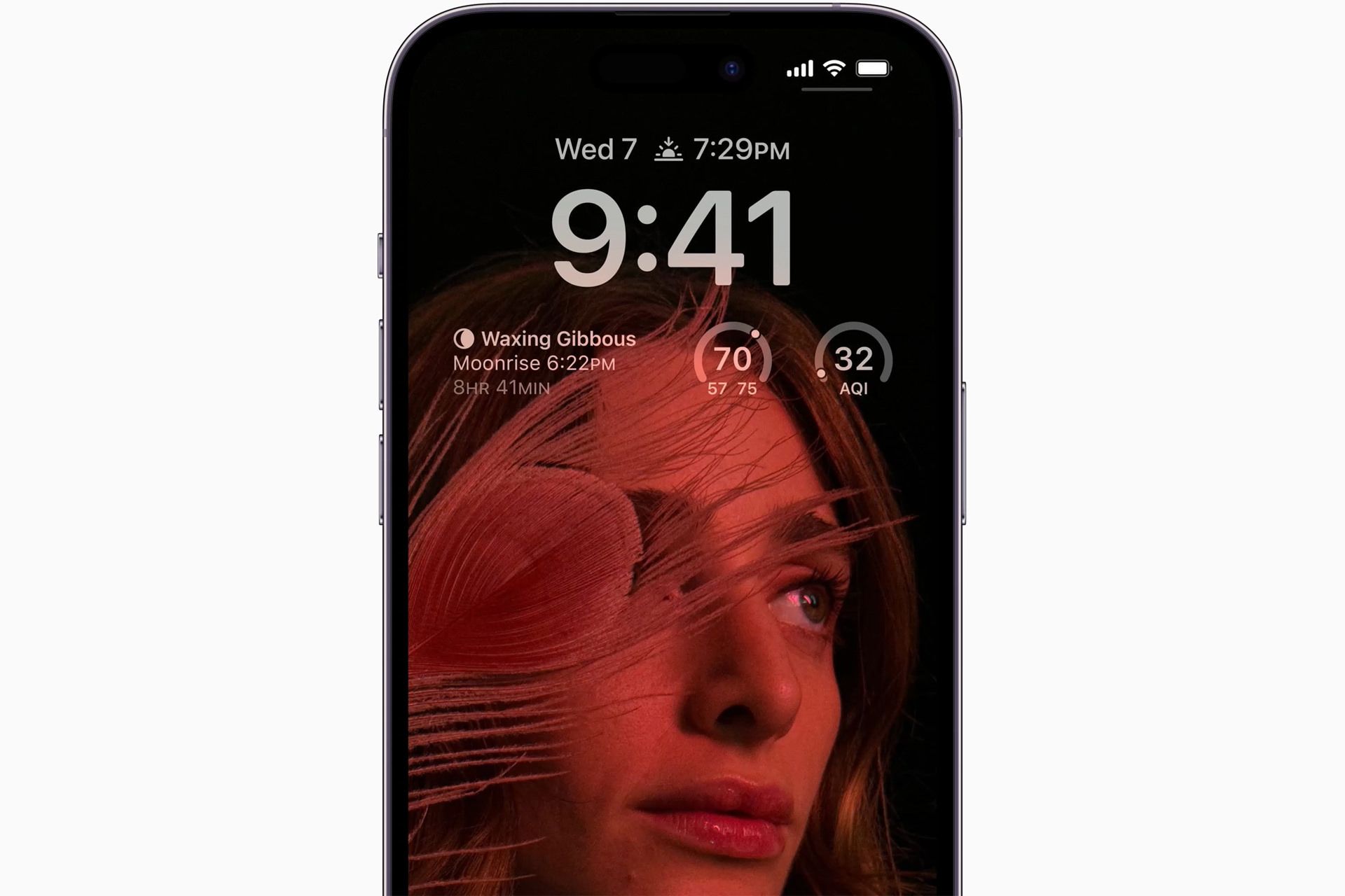 نمایشگر همیشه روشن آیفون ۱۴ پرو مکس اپل